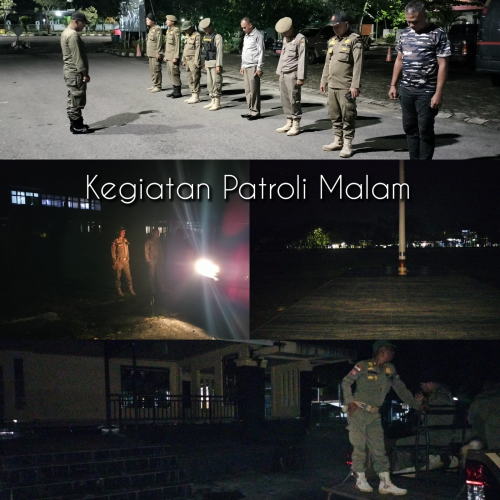 Pelanggar Peraturan Daerah Jadi Target Satpol-PP Kampar Patroli Minggu Malam