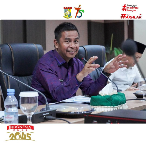 Bupati Kampar Pimpin Rapat PSN, Targetkan 78 Dapur MBG Siap Beroperasi