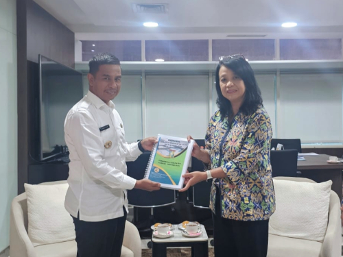 Bupati Kampar Dorong Percepatan Pembangunan 4 Ruas Jalan, Temui Wamen PU