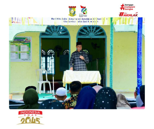 Bupati Kampar Ajak Perantau Pulau Lawas Berkontribusi Bangun Daerah