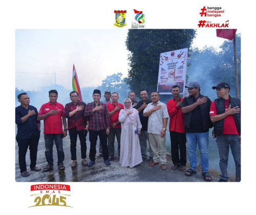 Wabup Kampar Tekankan Pencegahan DBD Saat Turun ke Desa Bukit Kratai