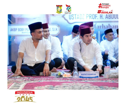 Hadiri Tabligh Akbar, Pj Sekda Kampar Tekankan Sinergi dan Kondusivitas Daerah