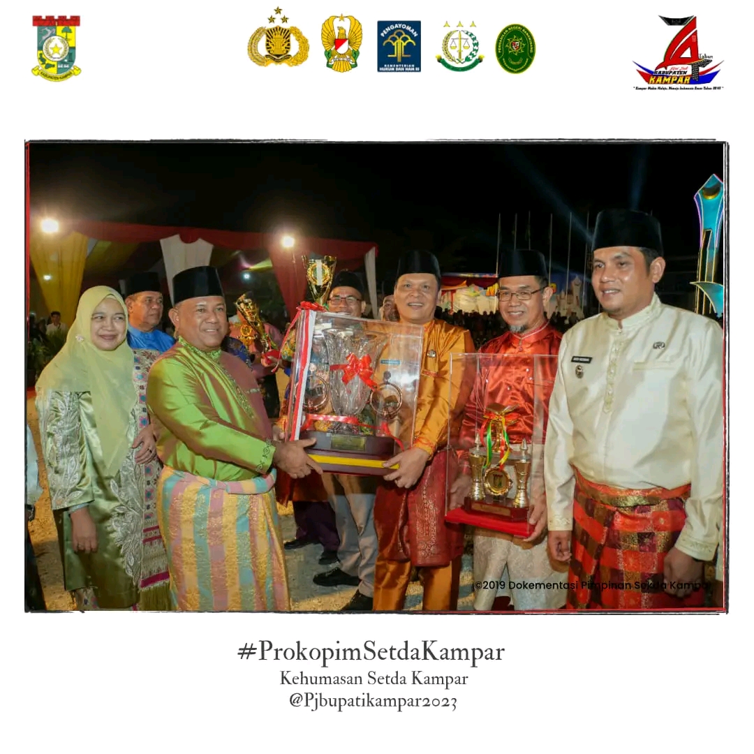 Kecamatan Bangkinang Raih Juara Umum MTQ ke-53 Tingkat Kabupaten Kampar