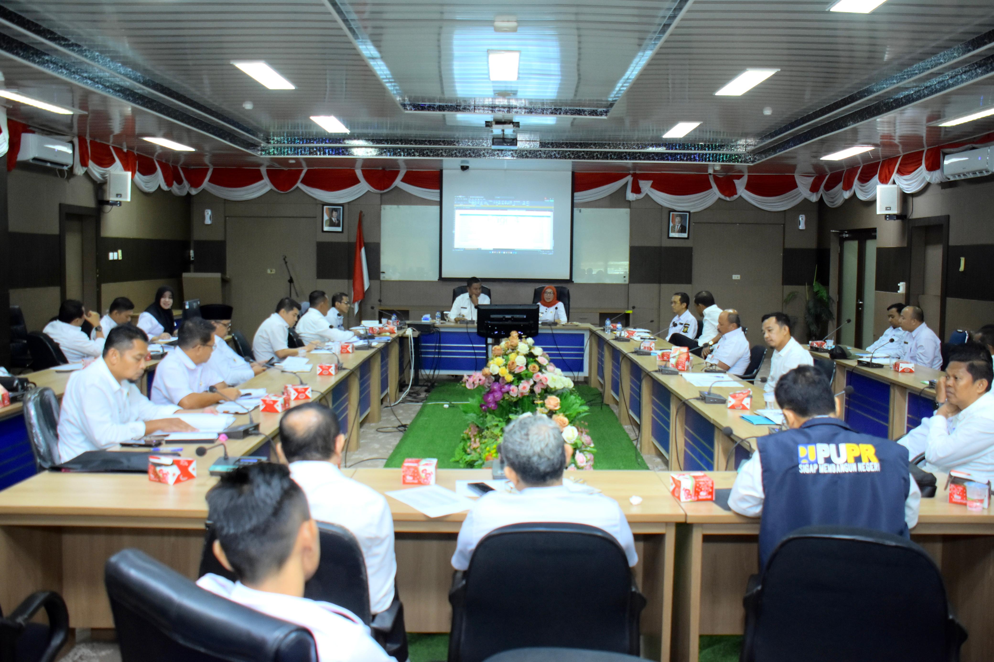 Persiapan APBD 2026, Bupati dan Wabup Kampar Kumpulkan OPD Bahas Potensi PAD