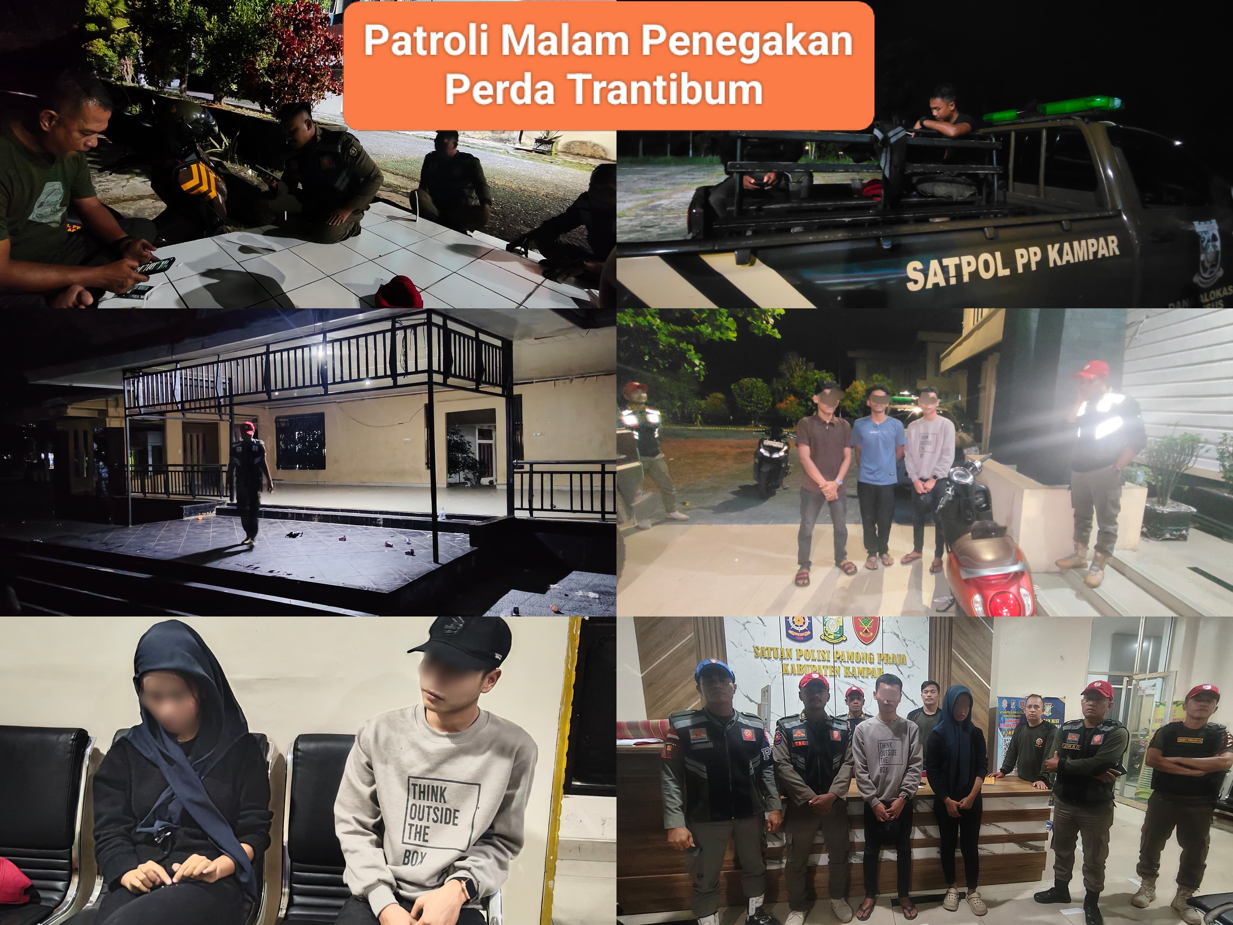 Satpol PP Kampar Intensifkan Pengawasan Kawasan Rawan Pelanggaran