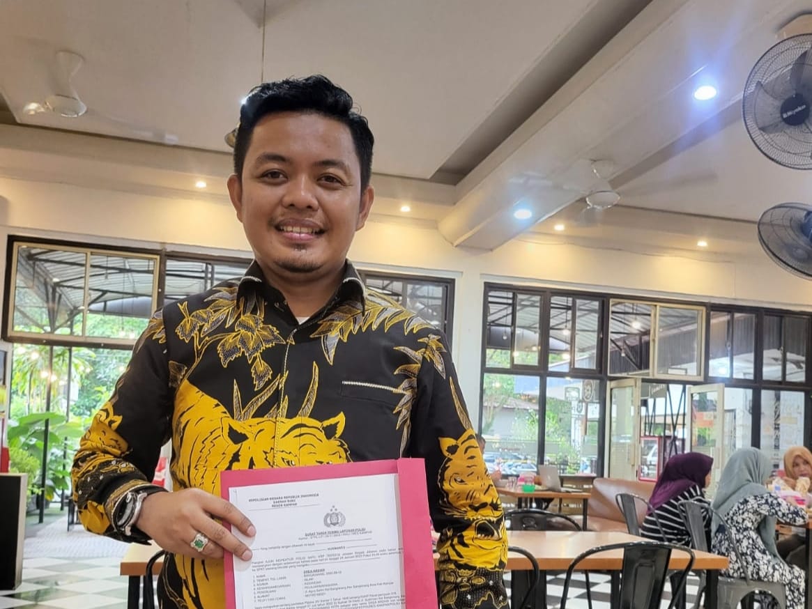 Tak Beritikad Baik, Risko Delo Laporkan Abdul Bazar ke Polres Kampar