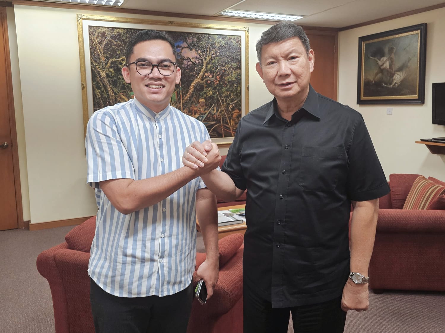 Edwin Pratama Putra Bertemu Adik Prabowo, Terkait Pilkada Kampar?